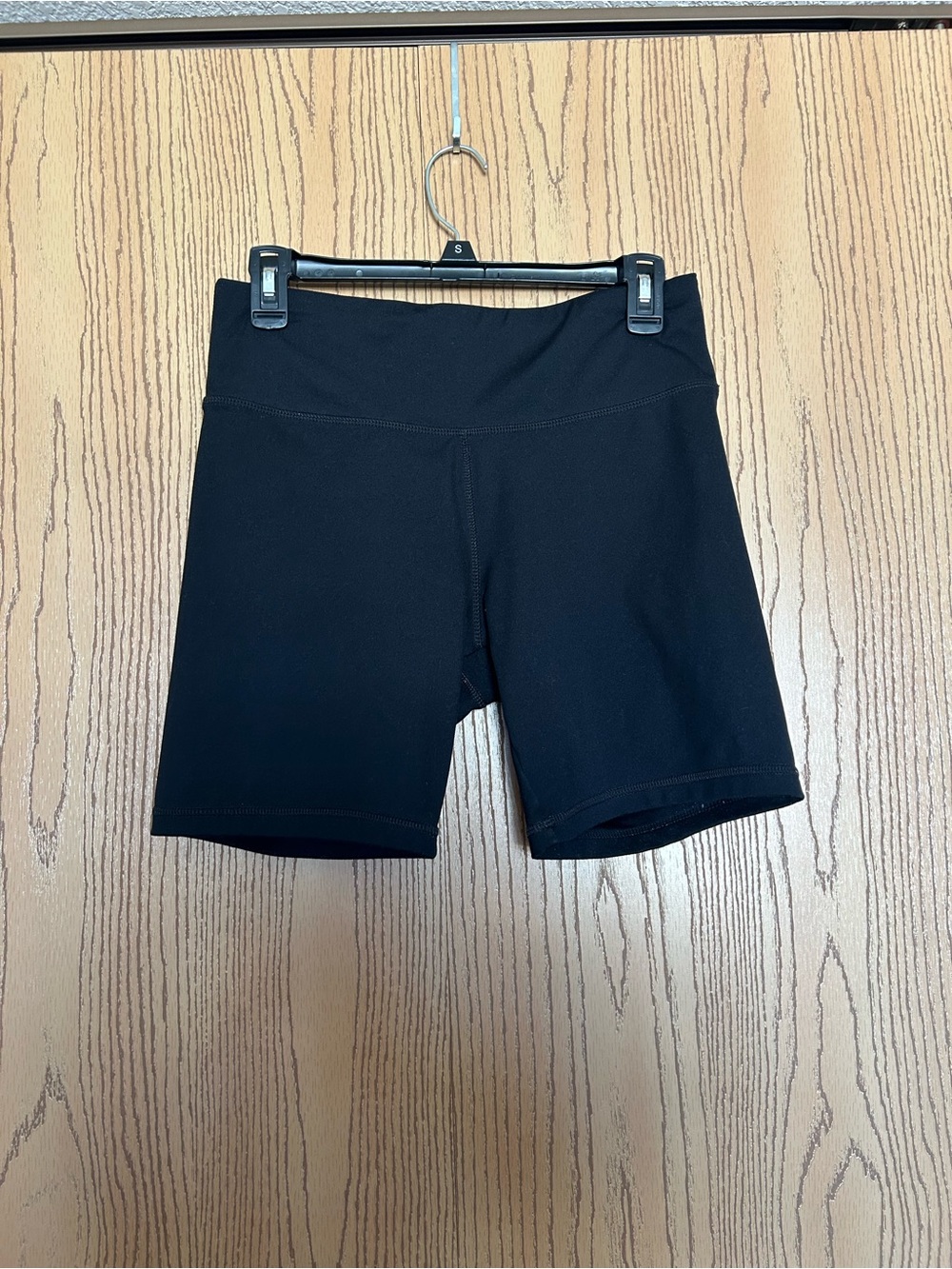 Jockey Black High-Rise Bike Shorts
